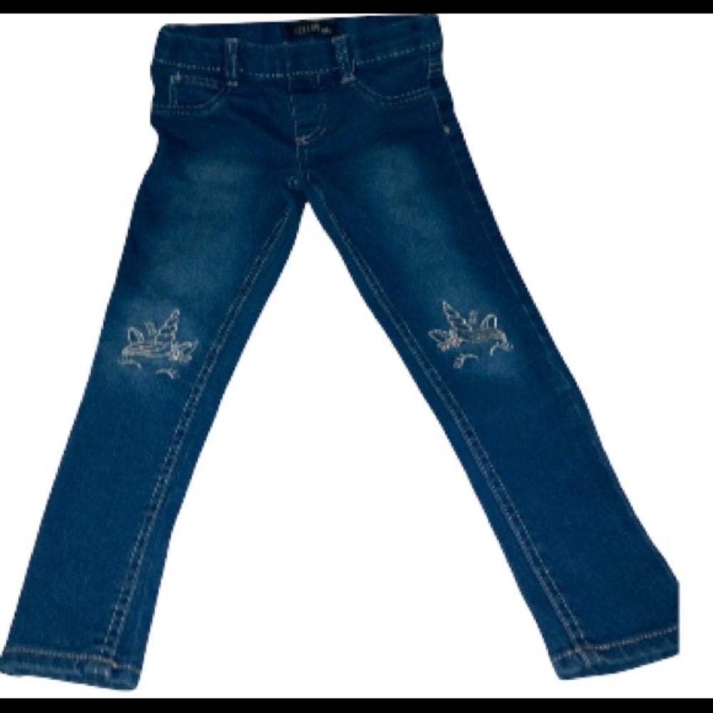 Unicorn jeans the brand is Delia’s